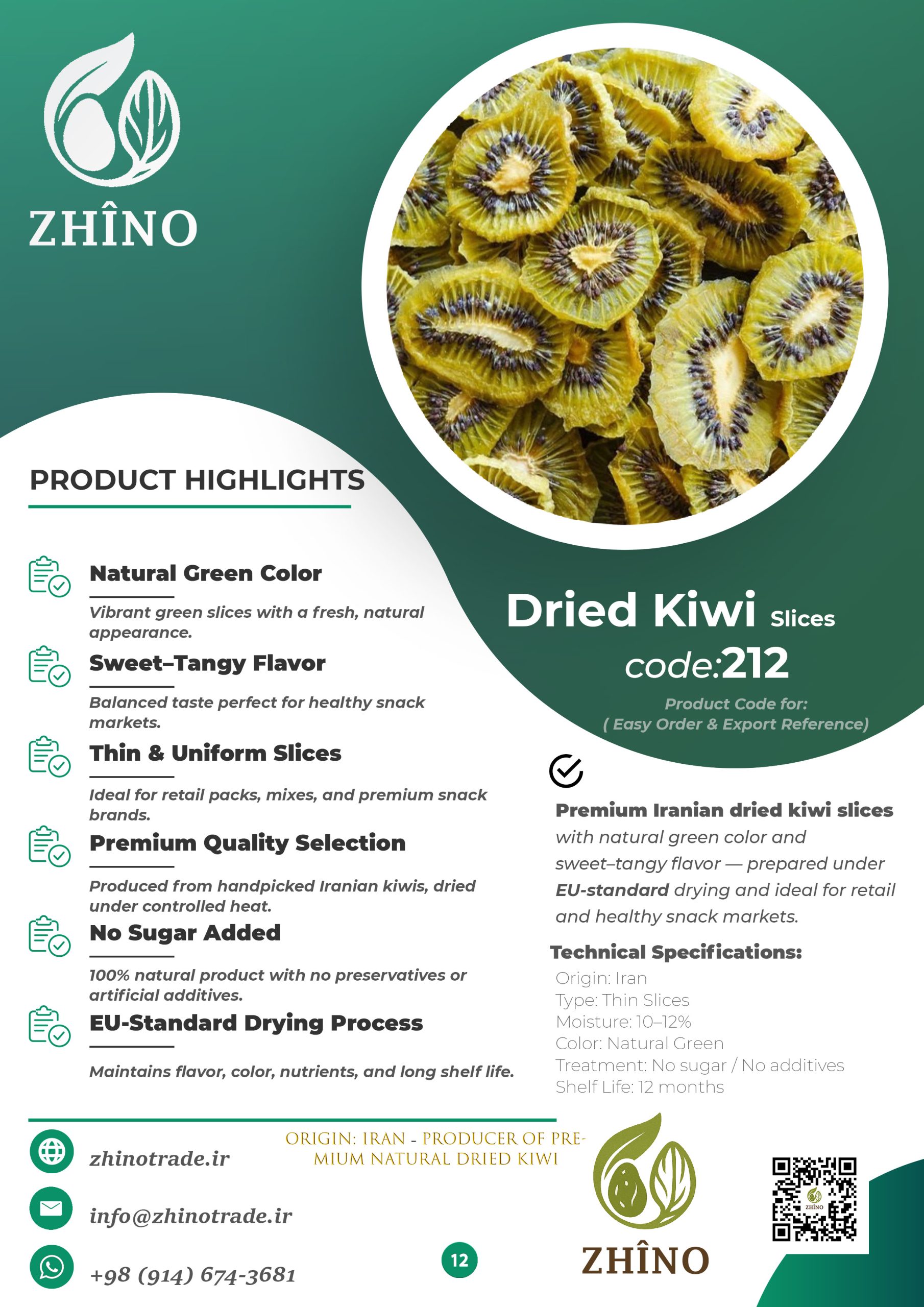 Zhino Trade Full Catalog – Iranian Raisins, Walnuts and Nuts Exporter